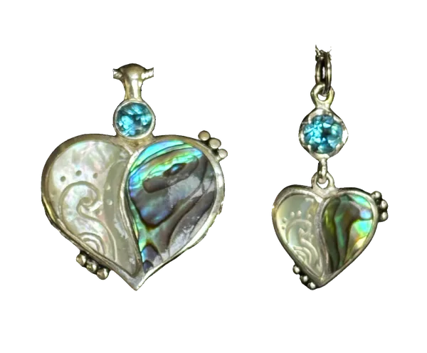 Pendant and Mini Pendant, shown at the same scale